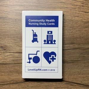 Levelup Rn Cathy Parkes Community Health cards